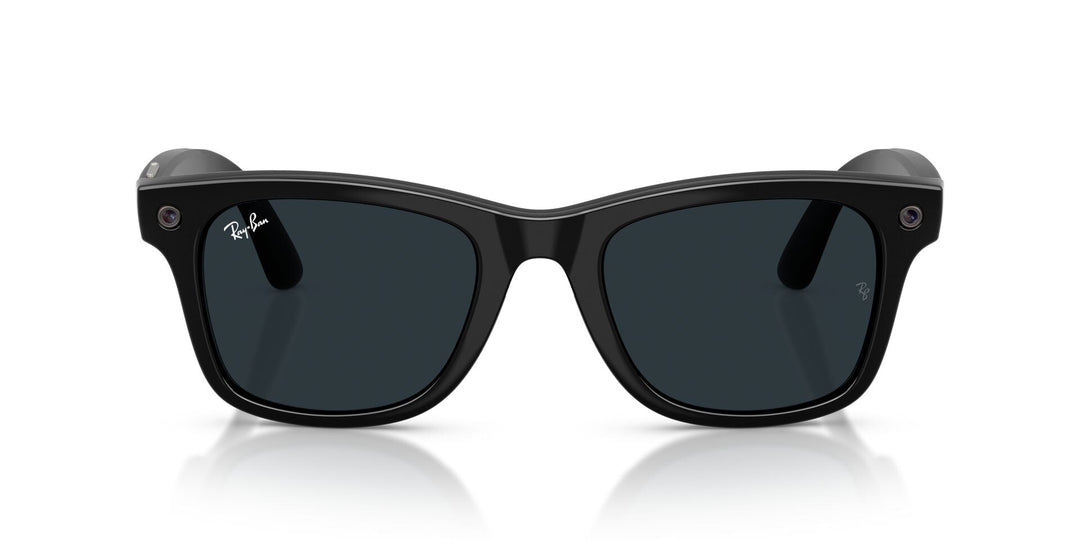Ray-Ban Meta Gen 3 Wayfarer Shiny Black Clear/Grey | RW4011 601/1Z - image 6 - Large 53-22