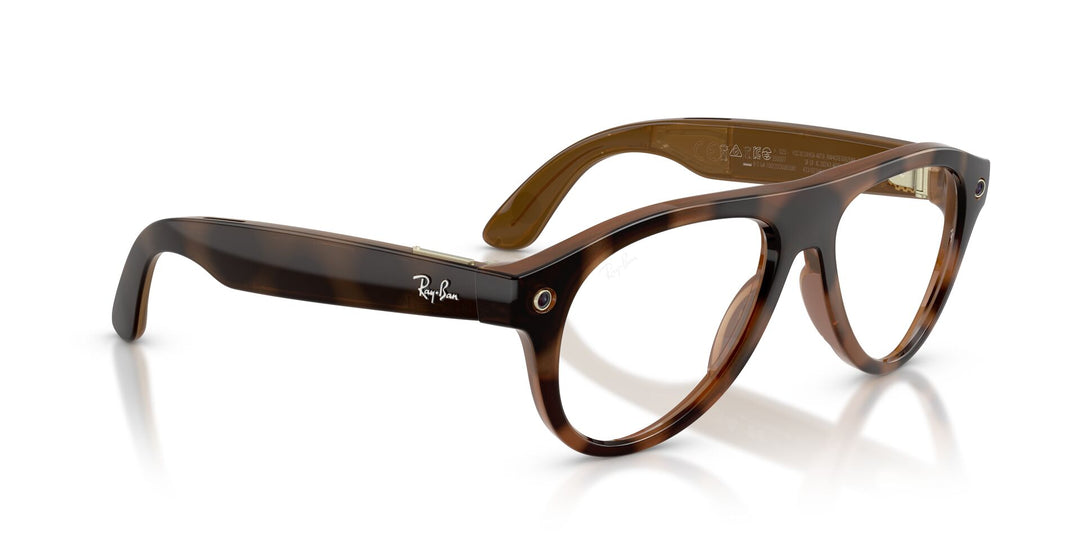 Ray-Ban Meta Gen 3 Aviator Polished Havana Clear/Brown | RW4016 6905M4 - image 11 - 54-18