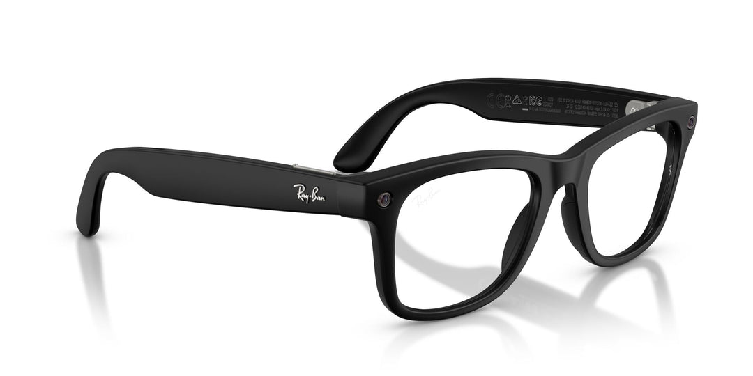 Ray-Ban Meta Gen 3 Wayfarer Matte Black Clear/Green | RW4011 601S1M - image 11 - Large 53-22