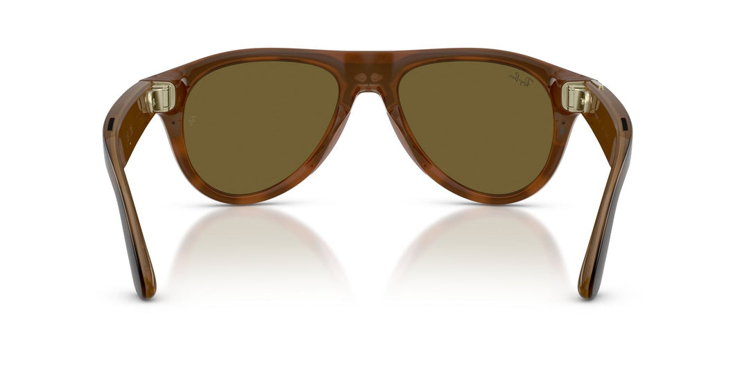 Ray-Ban Meta Gen 3 Aviator Shiny Havana Dark Brown | RW4016 690573 - image 6 - 54-18