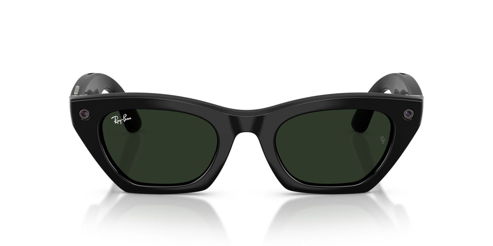 Ray-Ban Meta Gen 3 Zena Shiny Black Clear/Green | RW4015 