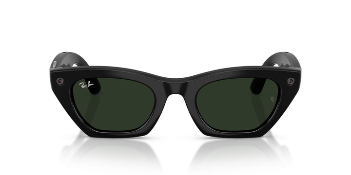 Ray-Ban Meta Gen 3 Zena Shiny Black Clear/Green | RW4015 