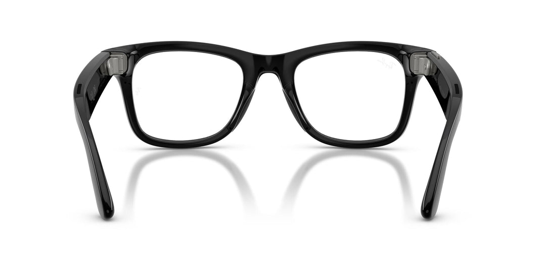 Ray-Ban Meta Gen 3 Wayfarer Shiny Black Demo Lens | RW4011V 2000 - image 6 - Large 53-22