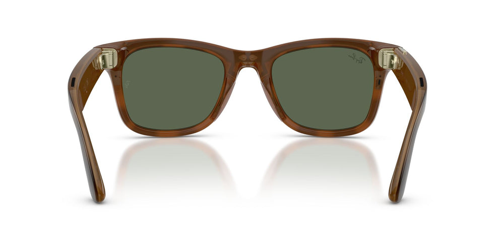 Ray-Ban Meta Gen 3 Wayfarer Polished Havana G-15 Green | RW4011 690571 - image 6 - Large 53-22