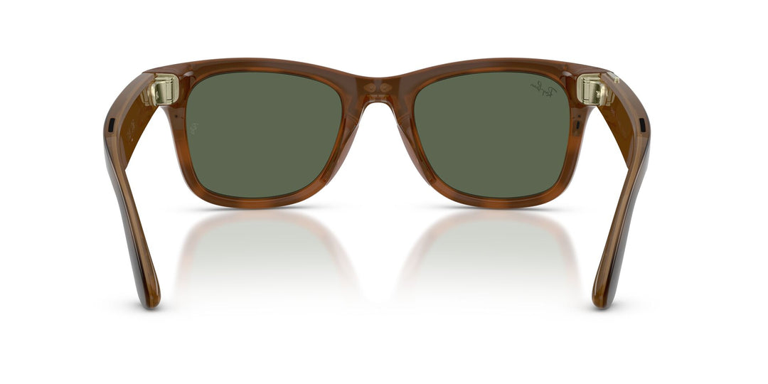 Ray-Ban Meta Gen 3 Wayfarer Polished Havana G-15 Green | RW4011 690571 - image 6 - Large 53-22