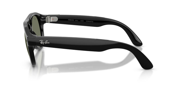 Ray-Ban Meta Gen 3 Aviator Shiny Black Green Polarized | RW4016 601/9A - image 5 - 54-18