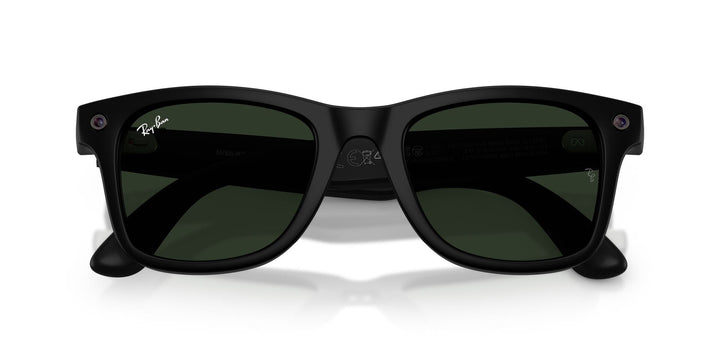 Ray-Ban Meta Gen 3 Wayfarer Matte Black Clear/Green | RW4011 601S1M - image 7 - Large 53-22