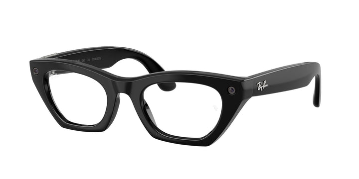 Ray-Ban Meta Gen 3 Zena Shiny Black Clear Blue-Violet Light Filter | RW4015 601/SB - image 3 - 49-22