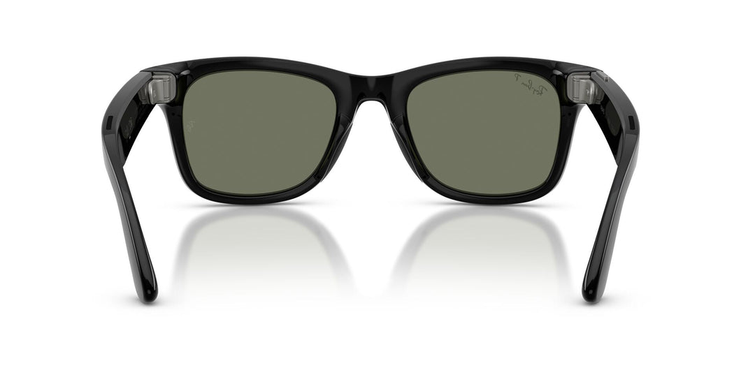 Ray-Ban Meta Gen 3 Wayfarer Polished Black Green Polarized | RW4011 601/9A - image 6 - Large 53-22