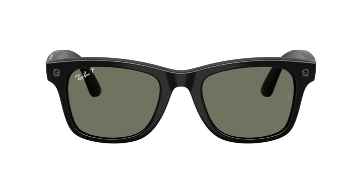 Ray-Ban Meta Gen 3 Wayfarer Polished Black Green Polarized | RW4011 601/9A - image 1 - Large 53-22