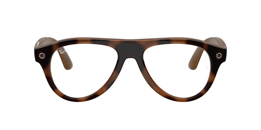 Ray-Ban Meta Gen 3 Aviator Polished Havana Clear/Brown | RW4016 6905M4 - image 1 - 54-18
