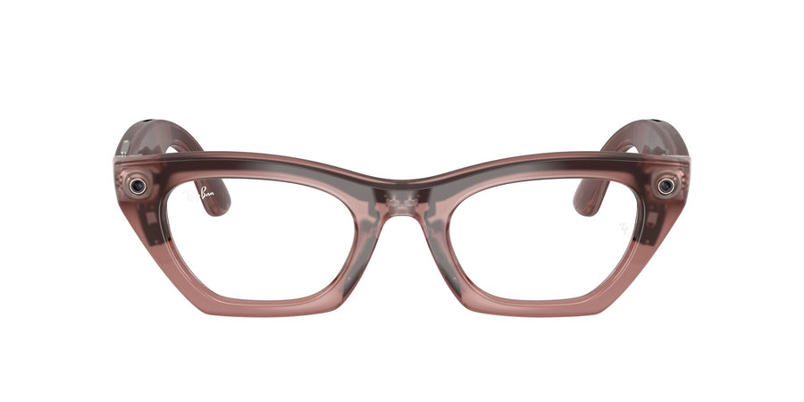 Ray-Ban Meta Gen 3 Zena Milky Pink Blush Sunglasses