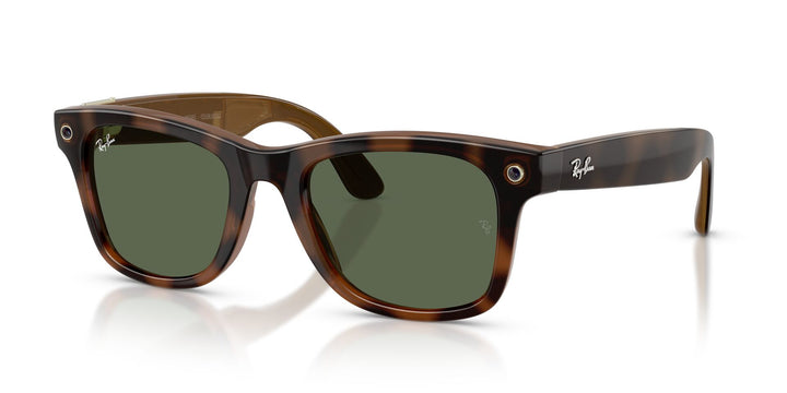 Ray-Ban Meta Gen 3 Wayfarer Polished Havana G-15 Green | RW4011 690571 - image 2 - Large 53-22