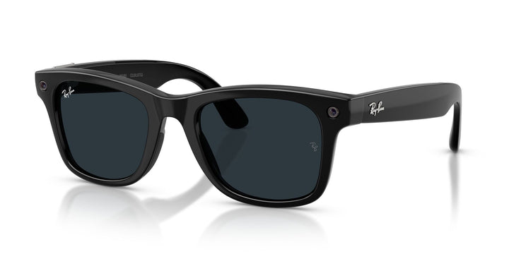 Ray-Ban Meta Gen 3 Wayfarer Shiny Black Clear/Grey | RW4011 601/1Z - image 3 - Large 53-22