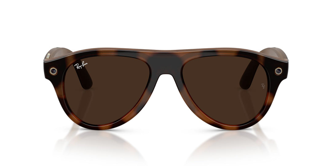 Ray-Ban Meta Gen 3 Aviator Polished Havana Clear/Brown | RW4016 6905M4 - image 6 - 54-18