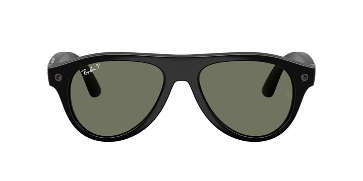 Ray-Ban Meta Gen 3 Aviator Shiny Black Green Polarized | RW4016 601/9A - image 1 - 54-18