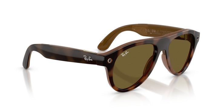 Ray-Ban Meta Gen 3 Aviator Shiny Havana Dark Brown | RW4016 690573 - image 8 - 54-18