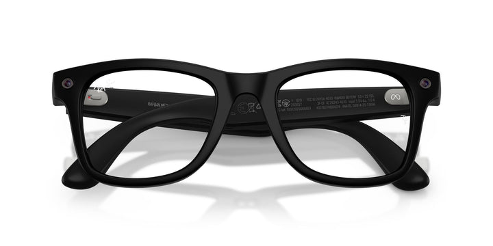 Ray-Ban Meta Gen 3 Wayfarer Matte Black Clear/Green | RW4011 601S1M - image 10 - Large 53-22