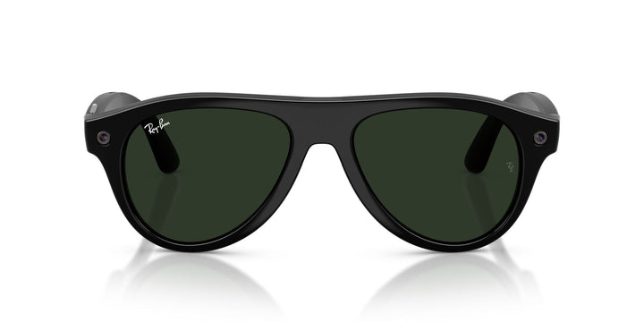 Ray-Ban Meta Gen 3 Aviator Shiny Black Clear/Green | RW4016 601/1M - image 6 - 54-18