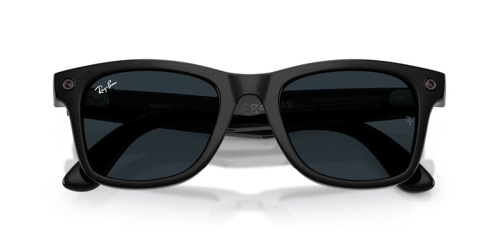Ray-Ban Meta Gen 3 Wayfarer Shiny Black Clear/Grey | RW4011 601/1Z - image 7 - Large 53-22