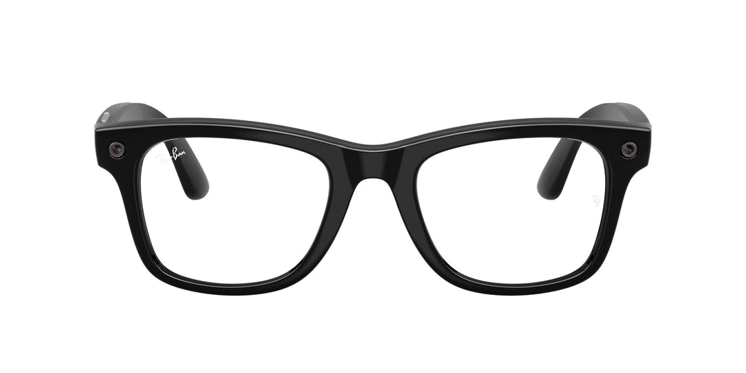 Ray-Ban Meta Gen 3 Wayfarer Shiny Black Clear/Grey | RW4011 601/1Z - image 1 - Large 53-22