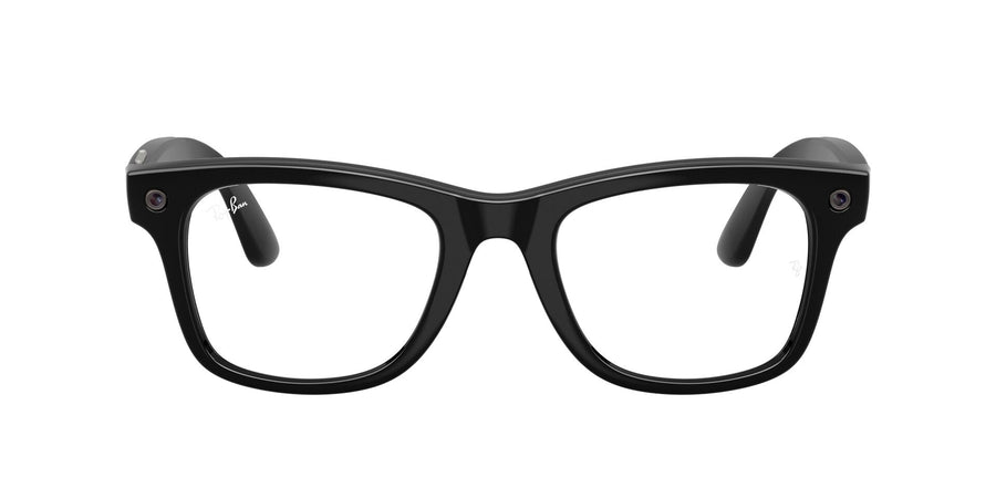 Ray-Ban Meta Gen 3 Wayfarer Shiny Black Clear/Grey | RW4011 601/1Z - image 1 - Large 53-22