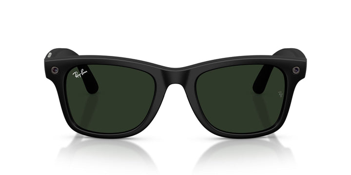Ray-Ban Meta Gen 3 Wayfarer Matte Black Clear/Green | RW4011 601S1M - image 6 - Large 53-22